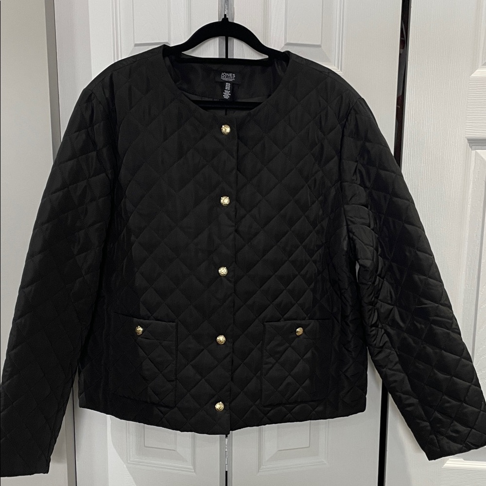 Jones New York Quilted Jacket